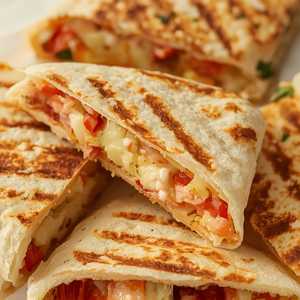 Salmon Quesadilla