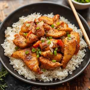 Gluten-Free Hibachi Chicken Rice