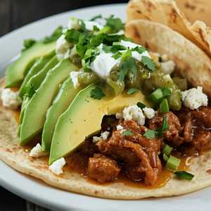 #8.5 Green Chile Pork (GF)