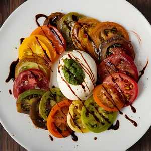 Heirloom Tomato and Burrata Salad