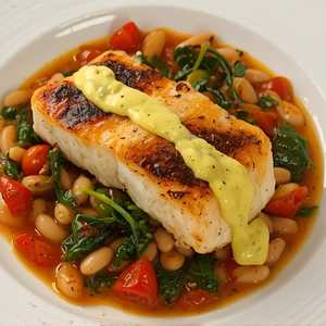 Seared Pacific Cod