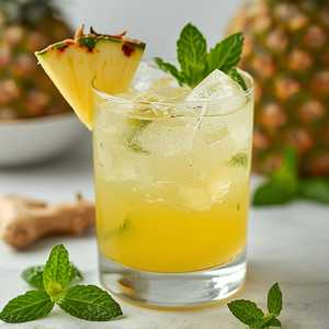 Pineapple Ginger Mojito