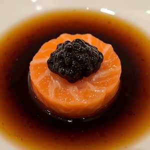 Salmon Tartare With Caviar