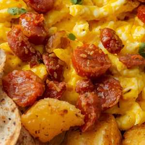 Chorizo con Huevos