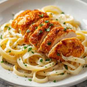 CHICKEN FETTUCCINE ALFREDO