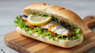 Smoked Mahi Salad Poboy