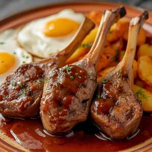 Lollipop Lamb Chop Trio