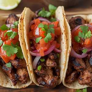 Carne Asada Street Taco Plate