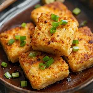 Pan Fried Turnip Cake