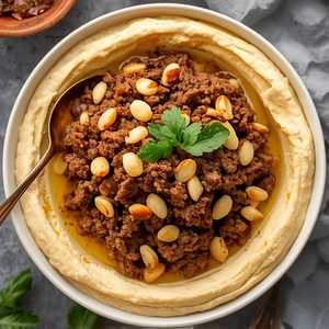Hummus With Meat