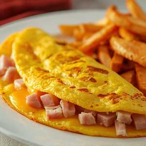 Ham Omelette
