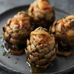 Braised Baby Artichokes