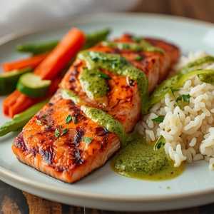 Grilled King Salmon*