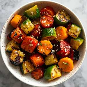 CHARRED SEASONAL VEGETABLES