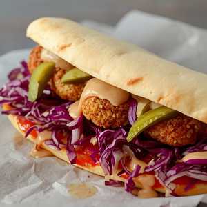 Falafel Pita Sandwich