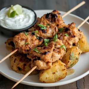Chicken Thigh Kebabs