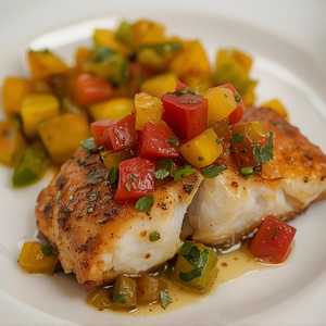 Texas Redfish A La Plancha