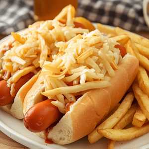 Kosher Hot Dog Platter
