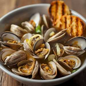 Fresh Sautéed Manila Clams