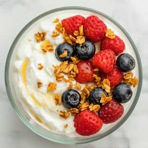 FRESH BERRIES & GRANOLA