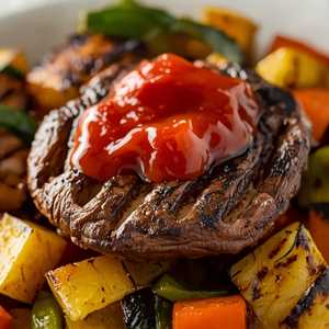 Grilled Portobello Mushrooms