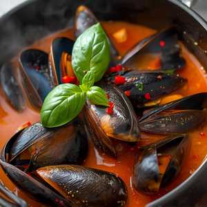 Robert's Spicy Mussels