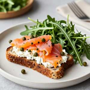 Smoked Salmon Toast