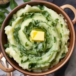 Spinach Mashed Potatoes