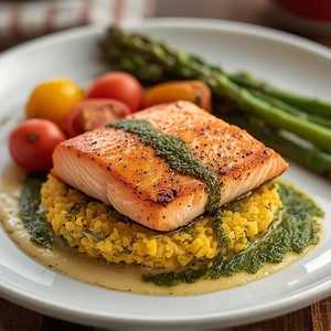 Roasted Salmon