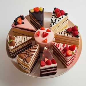 Selection of Assorted Cakes