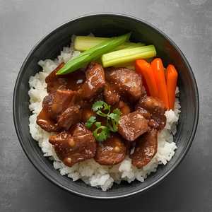 Mini Teriyaki Beef Bowl