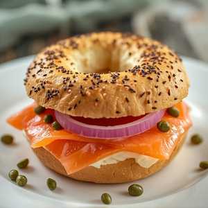Smoked Salmon Bagel