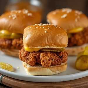 Fried Chicken Sliders