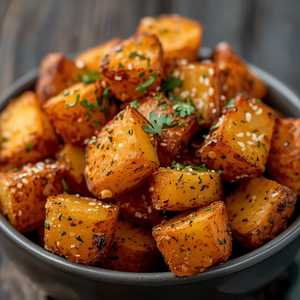 Crispy Hash Potatoes