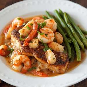 Blackened Redfish Melissa
