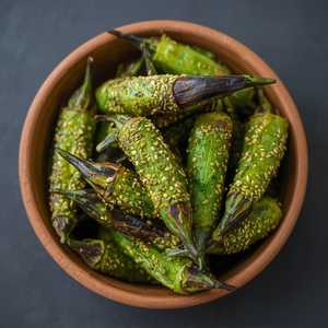 Wok Charred Okra