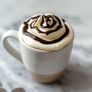 Black and White Mocha