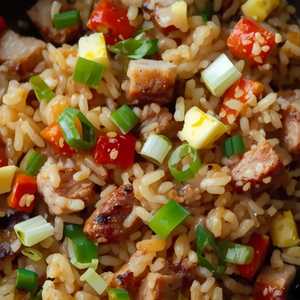 BBQ Pork Fried Rice