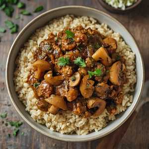 Mushroom Pilaf