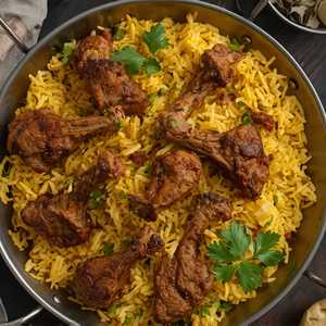 DUM LAMB BIRYANI*