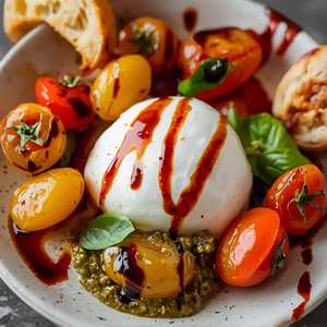 Roasted Tomato Caprese