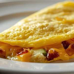 Bacon And Cheese Omelet