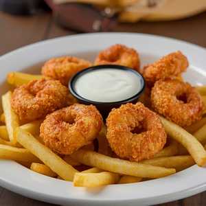 Prawns & Chips