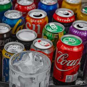 SODA CANS (no refills)