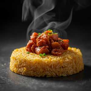 Tahdig with Stew