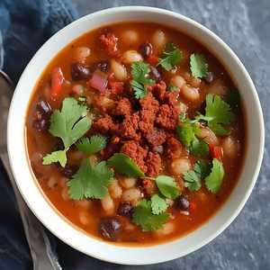 Vegan Chorizo Bean Soup