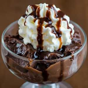 Hot Fudge Brownie Sundae