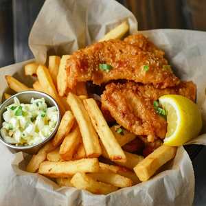 WHITE FISH & CHIPS