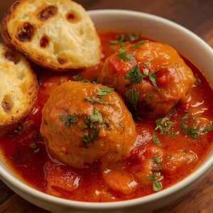 Arrabbiata Meatballs