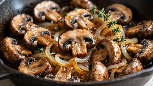 Sauteed Mushrooms & Onions